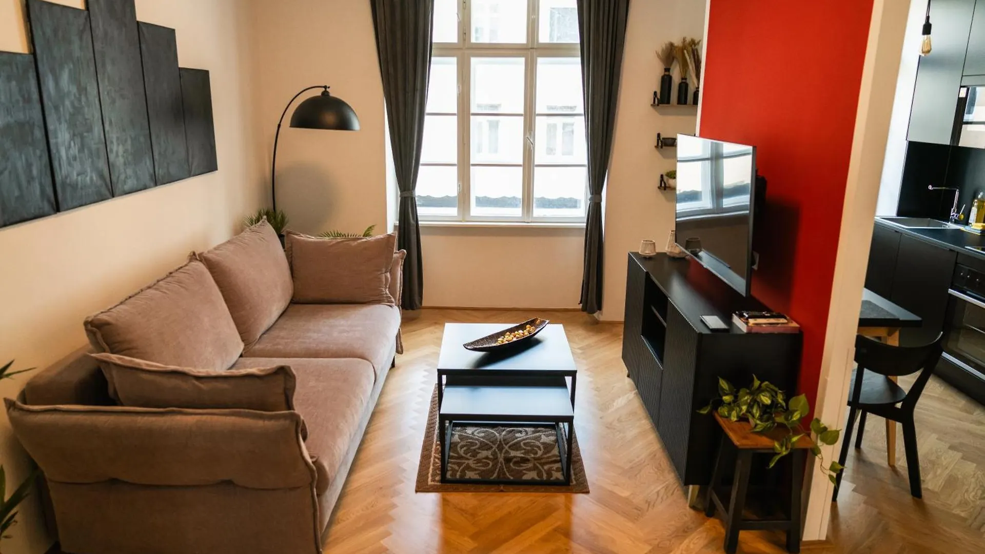 Apartamento Vienna City: Live, Work, Play